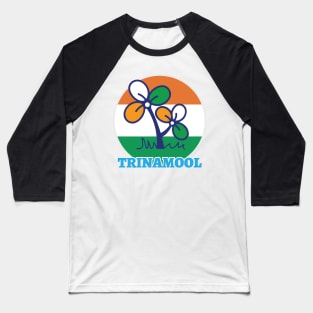 Trinamool Congress Party Logo Mamata West Bengal Politics Baseball T-Shirt